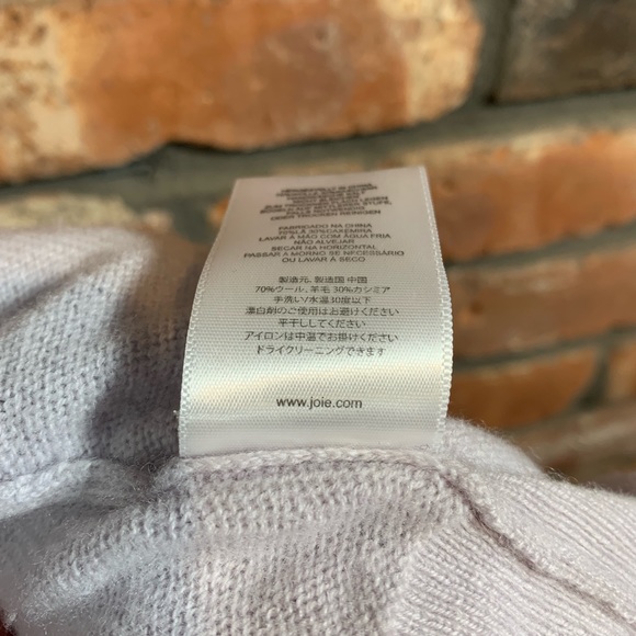 Joie Narcisse Wool Cashmere Blend Boxy Sweater EUC - Picture 8 of 8